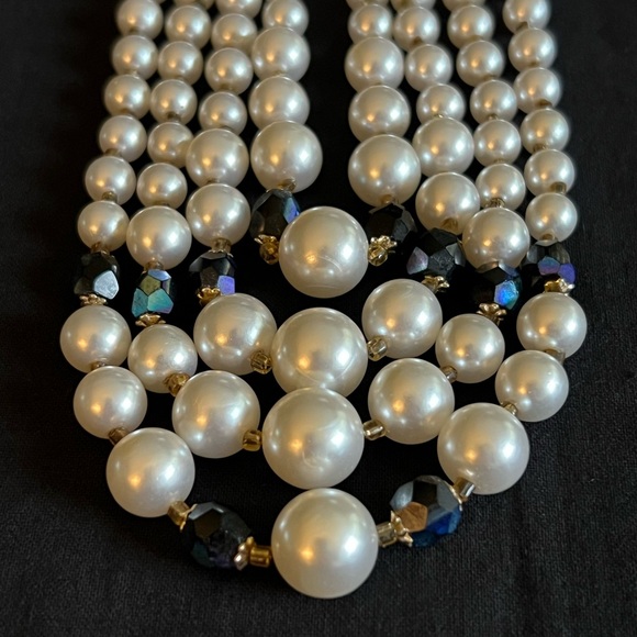 Vintage Multi-Strand Demi-Parure - Picture 4 of 9